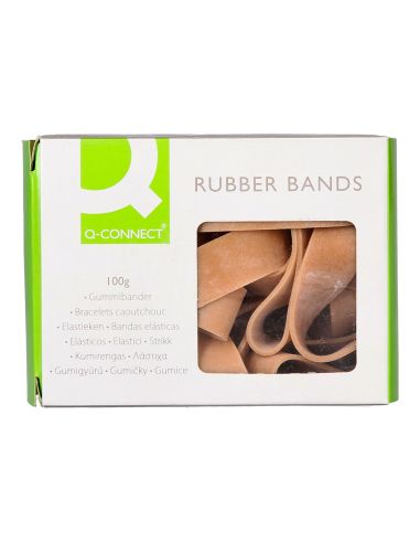 Bandas Elasticas Q-Connect 100 Gr 180 X 16 Mm Numero 18