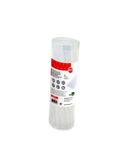 Barra Termofusible Liderpapel De 7 Mm De Diametro X 200 Mm De Alto Bote De 40 Unidades