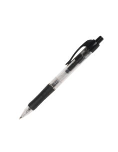 Boligrafo Q-Connect Retractil Con Sujecion De Caucho Tinta Aceite 0,7 Mm Color Negro 2