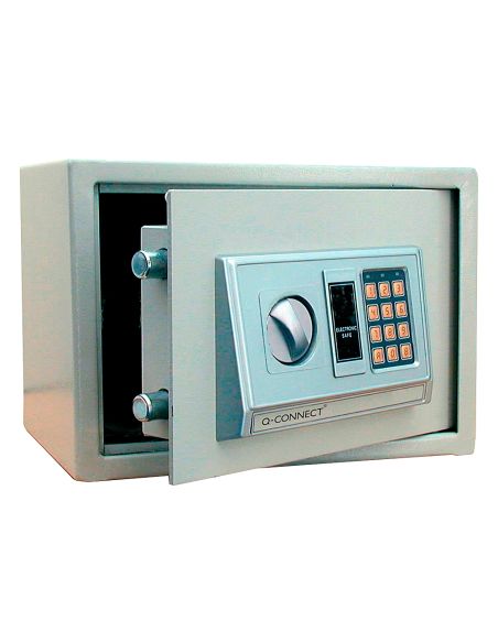 Caja De Seguridad Q-Connect Electronica Clave Digital Capacidad 10L Con Accesorios Fijacion 310X200X200 Mm