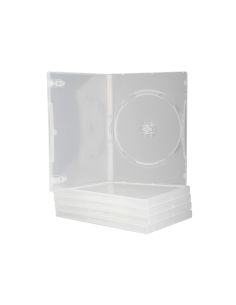 Caja Dvd Q-Connect Transparente Pack De 5 Unidades 2