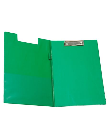 Carpeta Q-Connect Miniclips Plastico Din A4 Verde