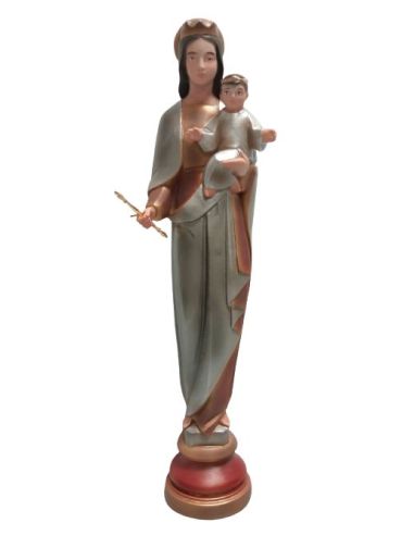 Estatua Maria Auxiliadora B-302 Escayola 35Cm Artesanal Olot