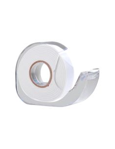 Cinta Adhesiva Q-Connect Doble Cara 10 Mt X 12 Mm En Portarrollos 2