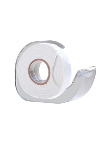 Cinta Adhesiva Q-Connect Doble Cara 10 Mt X 12 Mm En Portarrollos
