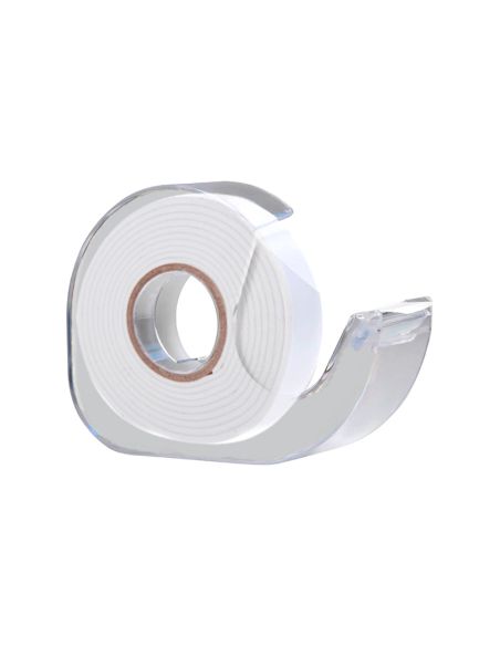 Cinta Adhesiva Q-Connect Doble Cara 10 Mt X 12 Mm En Portarrollos