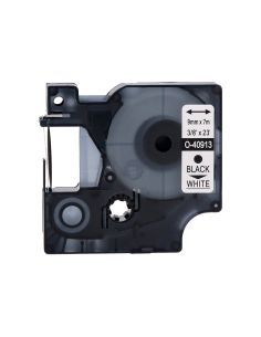 Cinta Q-Connect 1000 Negro-Blanco 9 Mm X 7Mt Dymo 2