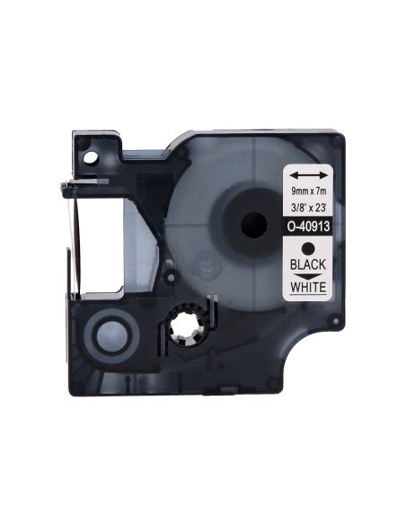 Cinta Q-Connect 1000 Negro-Blanco 9 Mm X 7Mt Dymo