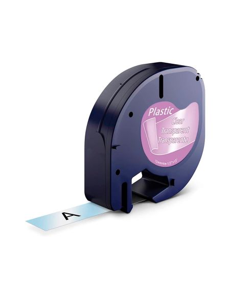 Cinta Q-Connect 12Mm X 4Mt Transparente Para Maquina Letratag