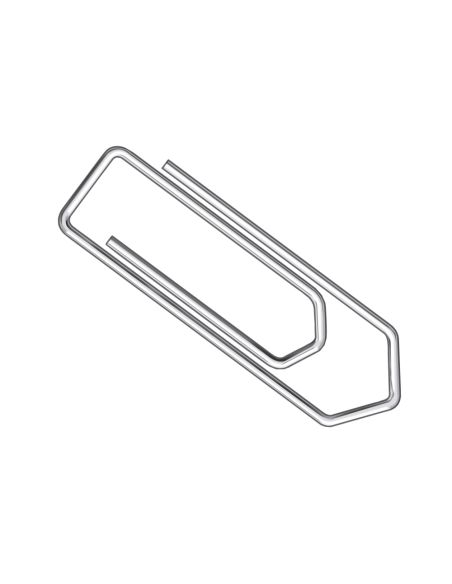 Clips Niquelados Q-Connect 32 Mm Caja De 1000 Unidades