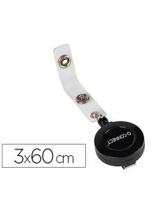 Cordon Extensible Para Identificador Q-Connect Kf14147 3X60 Cm