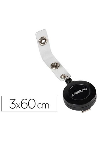 Cordon Extensible Para Identificador Q-Connect Kf14147 3X60 Cm