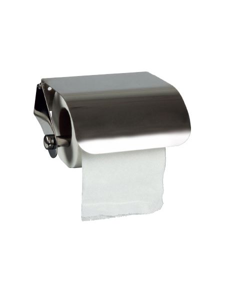 Dispensador Q-Connect De Papel Higienico Acero Inoxidable 122X98X45 Mm