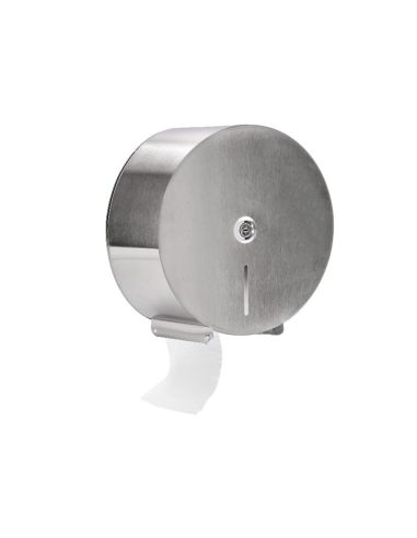 Dispensador Q-Connect De Papel Higienico Jumbo Acero Inoxidable 115X254X265 Mm