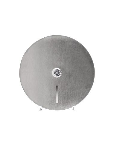 Dispensador Q-Connect De Papel Higienico Jumbo Acero Inoxidable 115X254X265 Mm