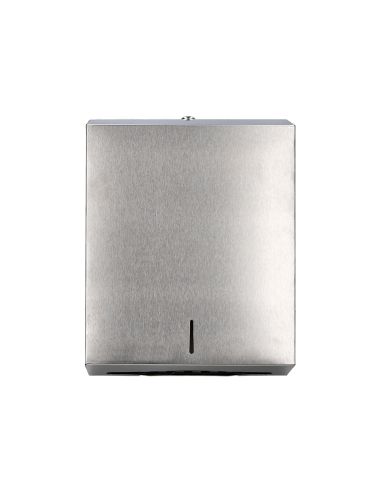 Dispensador Q-Connect De Toallitas De Papel Acero Inoxidable 283X100X365 Mm