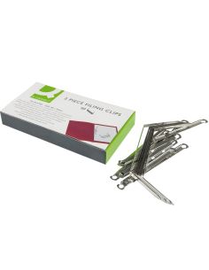 Encuadernador Fastener Q-Connect Plateado Caja De 50 Unidades 2