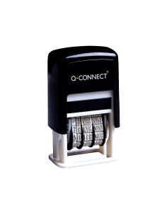 Fechador Q-Connect Entintaje Automatico 4 Mm Color Negro 2