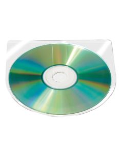 Funda Autoadhesiva Para Cd Q-Connect Sin Solapa Pack De 10 Unidades 2