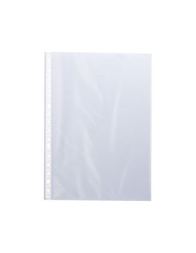 Funda Multitaladro Q-Connect Folio 120 Mc Cristal Bolsa De 10 Unidades