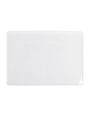 Funda Portadocumento Q-Connect Dni 130 Micras Pvc Transparente Con Uñero 86X54 Mm