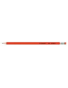 Lapices De Grafito Q-Connect Hexagonal Con Goma N.2 Hb 2