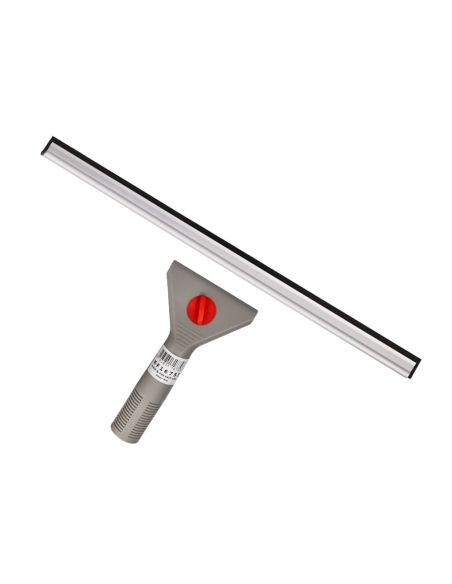 Limpiaventanas Q-Connect Industrial Mango De Acero Y Hoja Limpiadora De Plastico De 40 Cm De Ancho