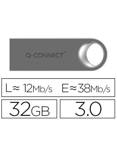 Memoria Usb Q-Connect Flash Premium 32 Gb 3.0|Libreriasalesiana