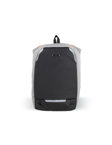 Mochila Para Portatil Q-Connect 18" Negra / Gris Poliester Impermeable 460X170X310 Mm