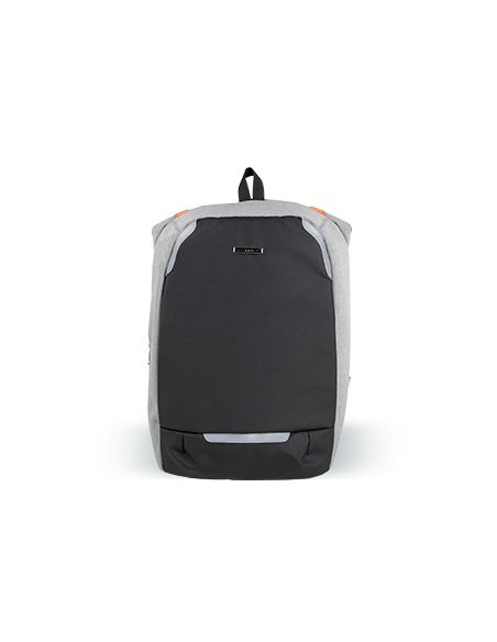 Mochila Para Portatil Q-Connect 18" Negra / Gris Poliester Impermeable 460X170X310 Mm