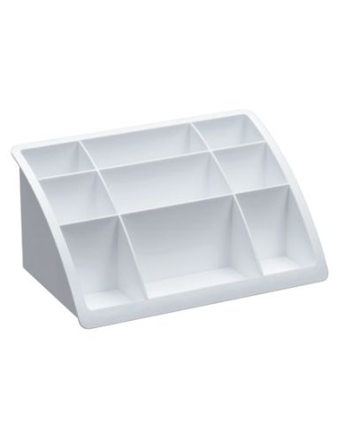 Organizador Sobremesa Plastico Offisys Timeless Blanco 198X128X93 Mm