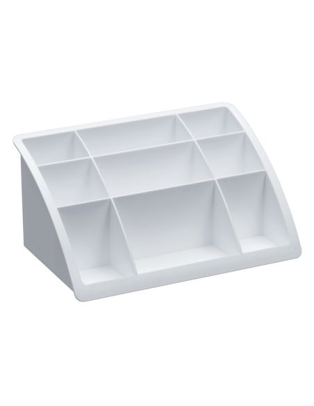 Organizador Sobremesa Plastico Offisys Timeless Blanco 198X128X93 Mm