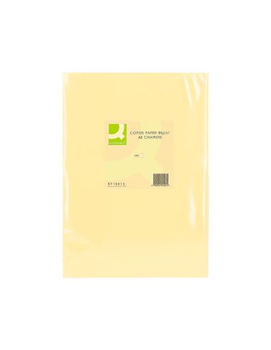 Papel Color Q-Connect Din A3 80Gr Champagne Paquete De 500 Hojas
