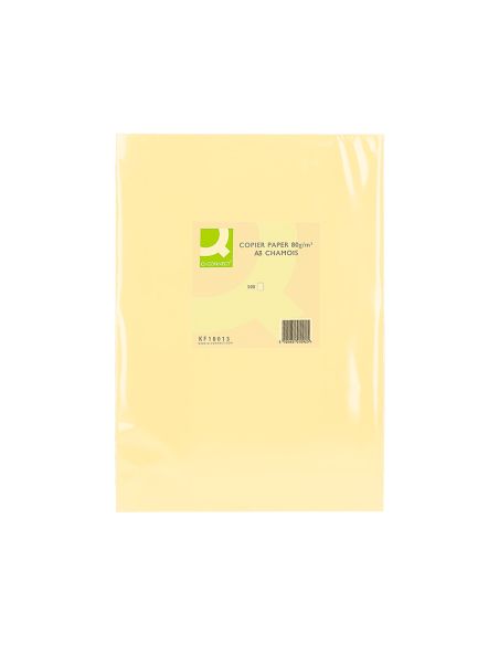 Papel Color Q-Connect Din A3 80Gr Champagne Paquete De 500 Hojas