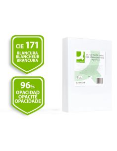 Papel Fotocopiadora Q-Connect Ultra White Din A3 100 Gramos Paquete De 500 Hojas 2