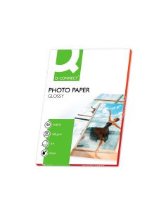 Papel Q-Connect Foto Glossy Din A4 Alta Calidad Digital Photo Para Ink-Jet Bolsa De 50 Hojas De 180 Gr 2