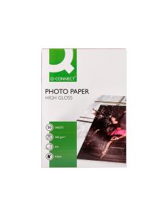 Papel Q-Connect Foto Glossy Din A4 Alta Calidad Digital Photo Para Ink-Jet Bolsa De 50 Hojas De 260 Gr 2
