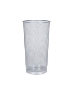 Paraguero Metalico Q-Connect Kf00828 Rejilla Plata 26,5 Diametro X 50 Cm 2