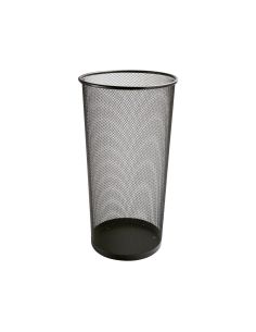 Paraguero Metalico Q-Connect Kf00829 Rejilla Negro 26,5 Diametro X 50 Cm 2