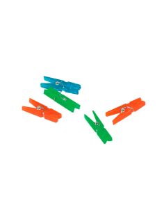 Pinza Fantasia Q-Connect 32 Mm Caja De 10 Unidades Colores Surtidos 2