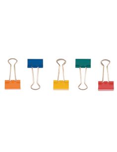Pinza Metalica Q-Connect Reversible N.2 24 Mm Caja De 10 Unidades Colores Surtidos 2