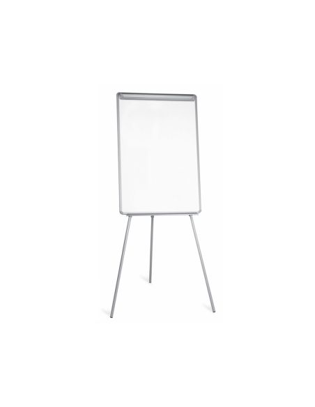 Pizarra Blanca Q-Connect Con Tripode 90X70X195Cm Y Brazos Extensibles Para Conferencias Superficie Laminada