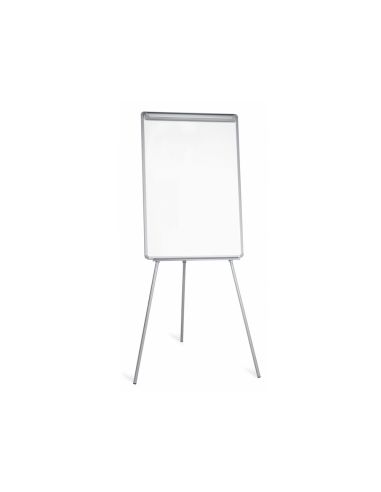 Pizarra Blanca Q-Connect Con Tripode Regulable 90X70X195Cm Y Brazos Extensibles Para Conferencias Superficie Lacada