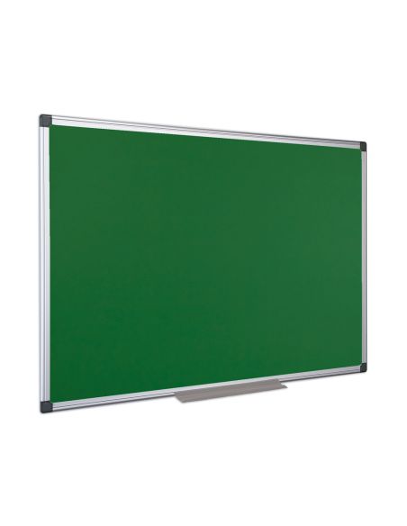 Pizarra Verde Q-Connect Mural Marco De Aluminio 200X100 Cm Sin Repisa