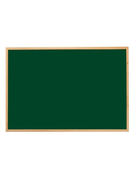 Pizarra Verde Q-Connect Marco De Madera 120X90 Cm Sin Repisa