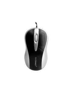 Raton Q-Connect Mini Optico 800 Dpi Retractil Usb 1,5 Ghz Negro