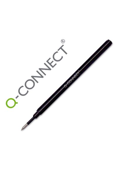 Recambio Negro Rotulador Roller Magno Q-Connect