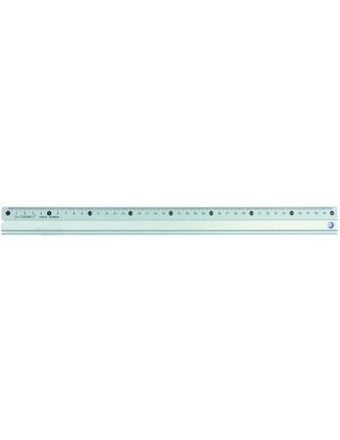 Regla Q-Connect Metalica Aluminio 40 Cm