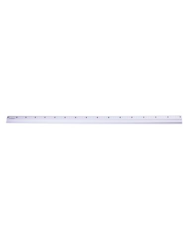 Regla Q-Connect Metalica Aluminio 80 Cm