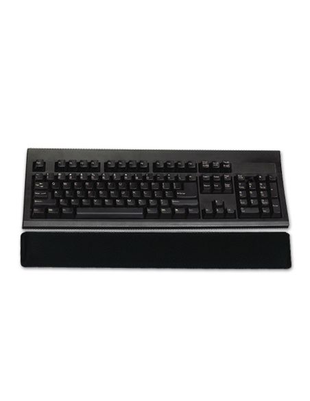 Reposamuñecas De Gel Q-Connect Color Negro 475X80X250 Mm